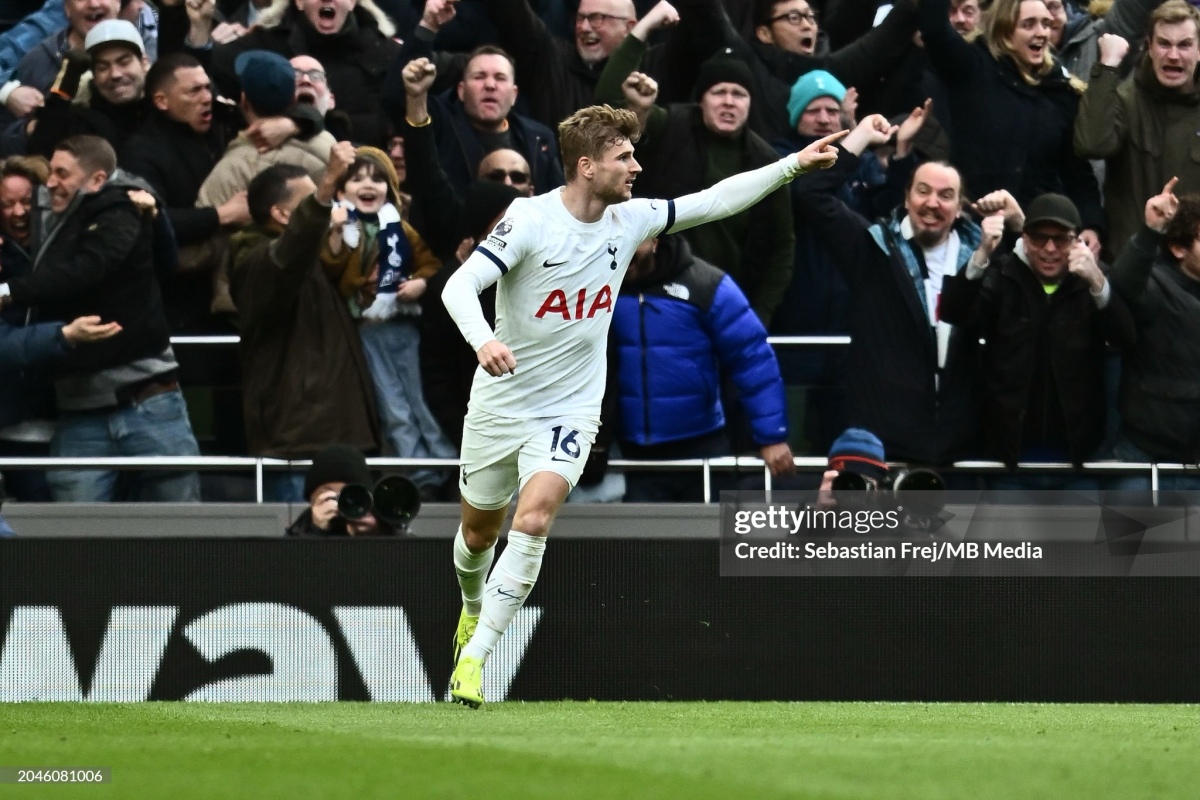 Tottenham’s Remarkable Comeback: Timo Werner Leads Charge in Victory over Crystal Palace